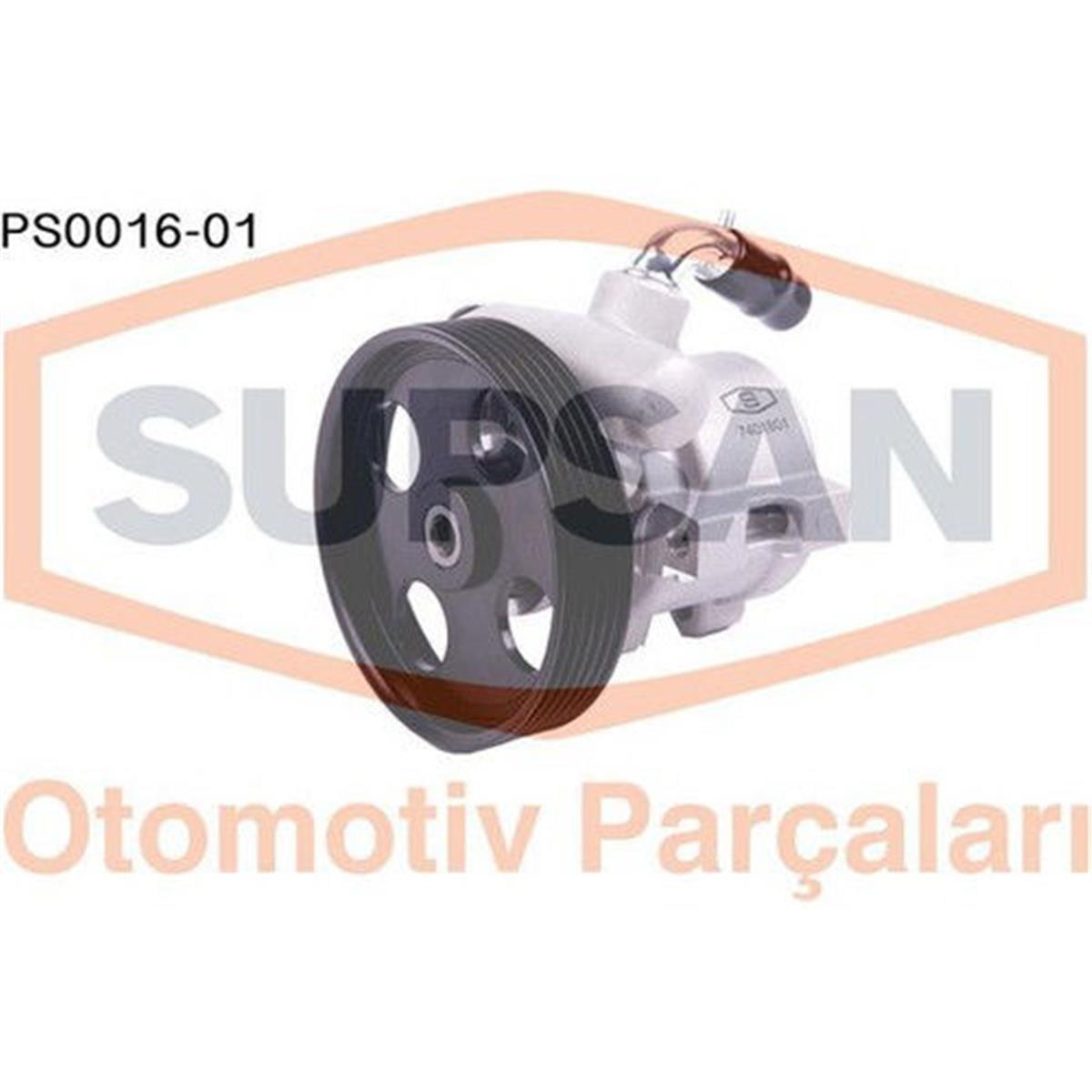 Peugeot Partner 405 Hidrolik Direksiyon Pompası Supsan