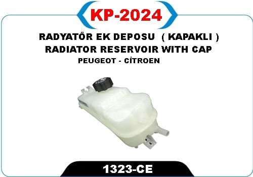 Peugeot Radyatör Ek Deposu Kapaklı KAYA