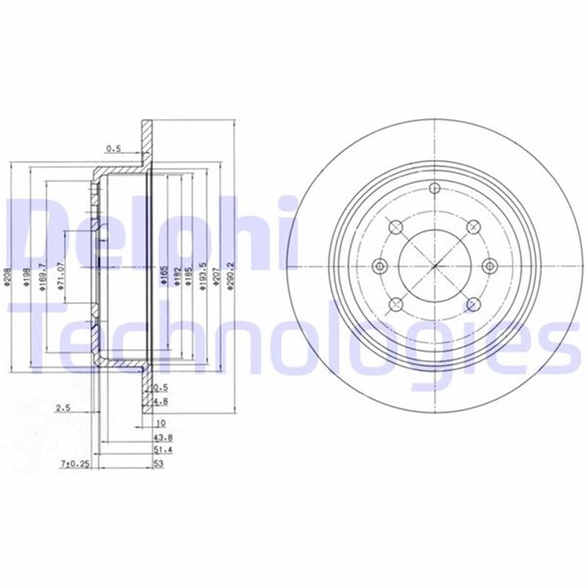 Peugeot 406 Fren Aynası Arka 4246.T6-4246.L7-4246.T7