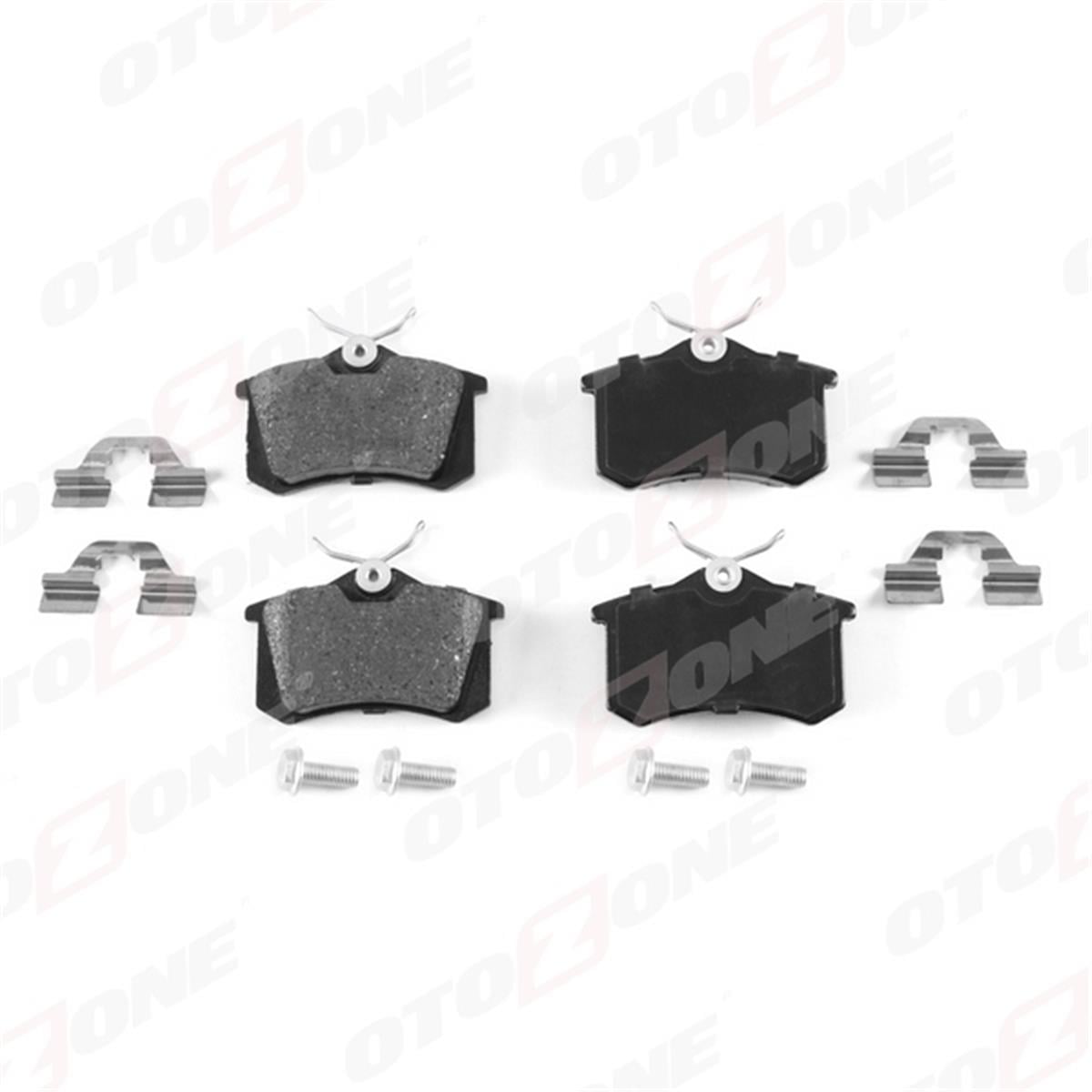 Renault Fluence Megane 2 3 Peugeot 207 308 Arka Balata 1J0698451p-440605713R-16231805