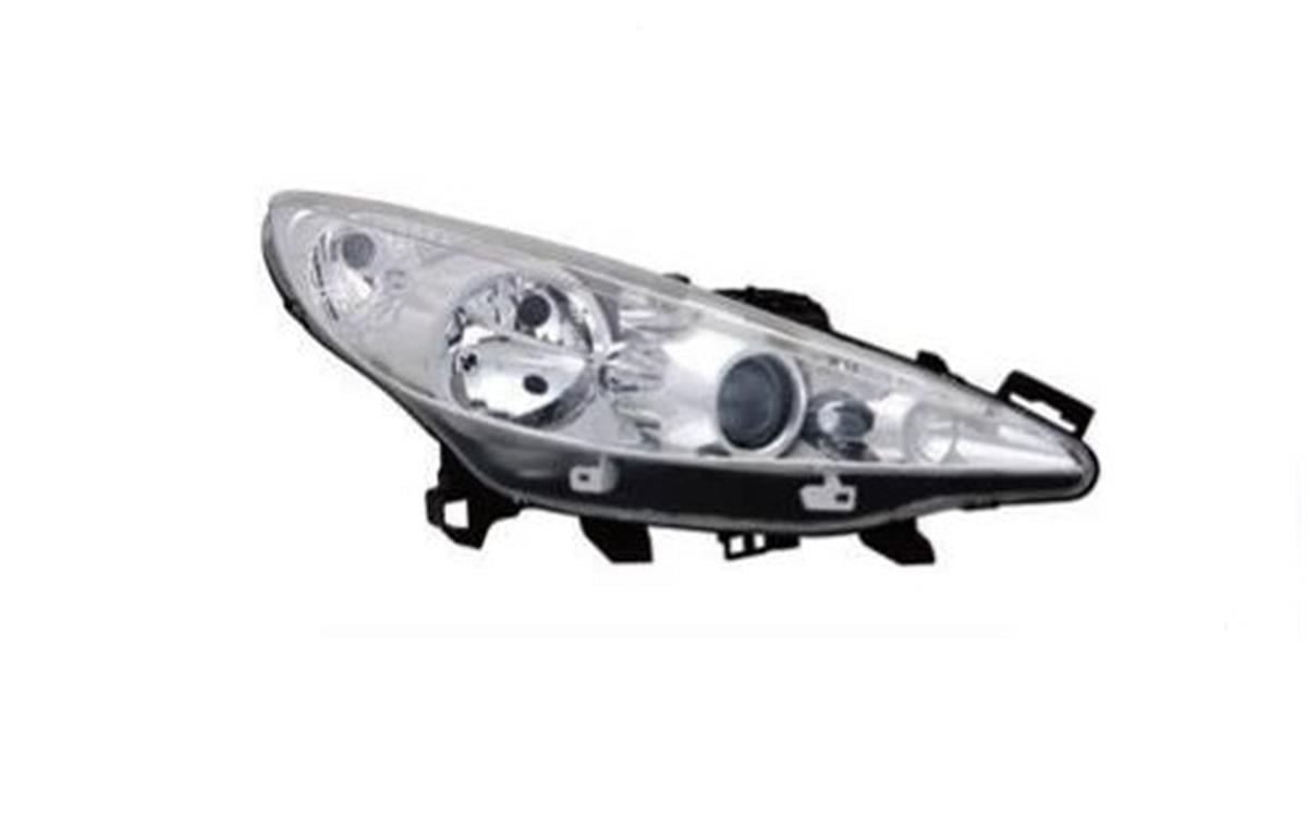 Peugeot 207 Ön Far Elektrik Motorlu Mercekli Sağ (2006-) 620696