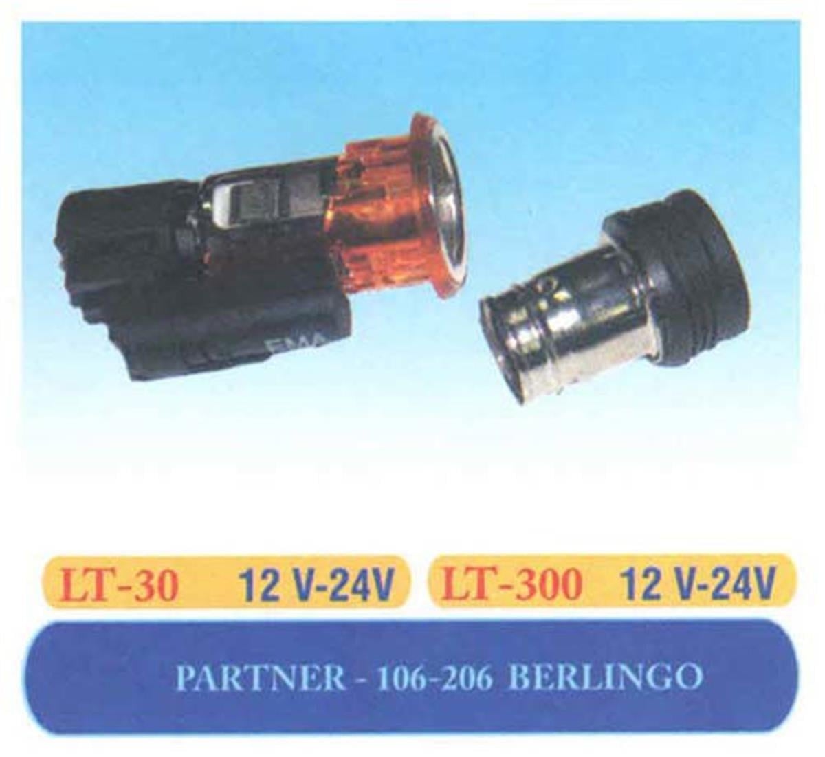 Partner Berlingo P106 Peugeot 206 Çakmak Komple Ema Soketli