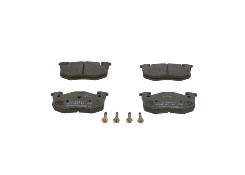 Peugeot P106 P205 P206 P306 P309 Arka Fren Balatası BOSCH