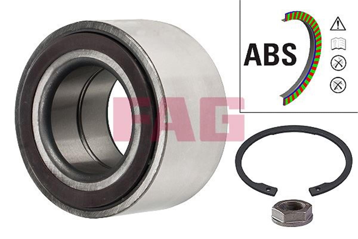 Peugeot P308 P407 P508 Rcz Citroen C4 C5 Teker Rulmanı Ön 3350.82-3350.85-3350.98