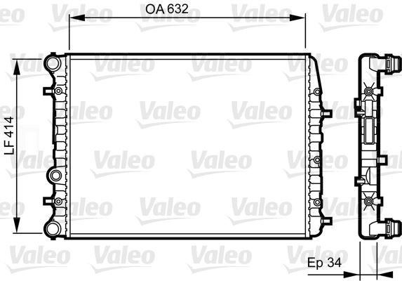 Volkswagen Polo Seat Ibiza Iv Cordoba Skoda Fabia Radyatör...
