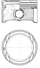 Volkswagen Polo Motor Piston Segman 0.50 KOLBEN