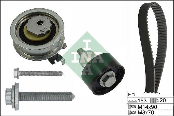 Volkswagen Polo Golf 7 Passat Audi A3 Seat Leon Eksantrik Gergi Kiti 1.2... INA