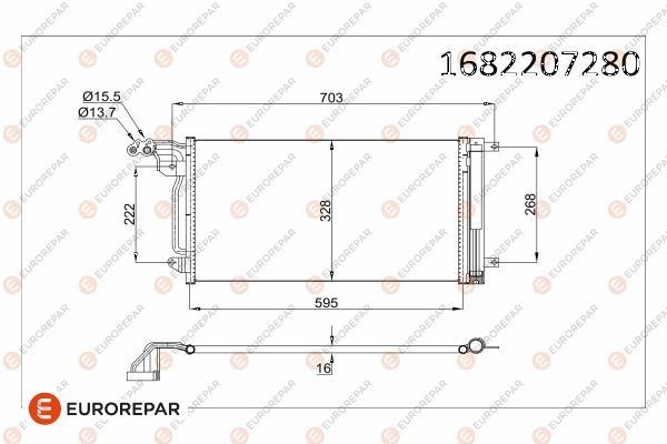 Volkswagen Polo Klima Kondenseri EUROREPAR