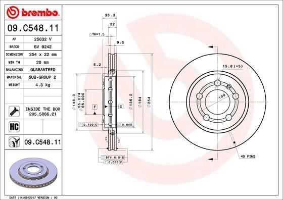 Volkswagen Polo Arka Fren Diski Kaplamalı BREMBO