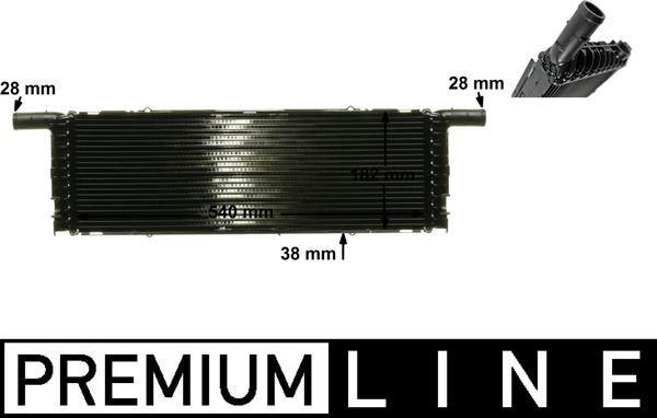 Porsche 911 991 Radyatör MAHLE