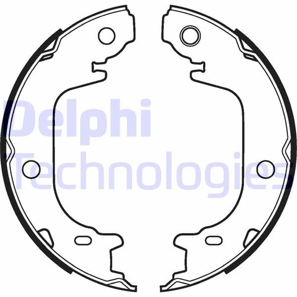 Toyota Prius Arka Fren Pabucu DELPHI