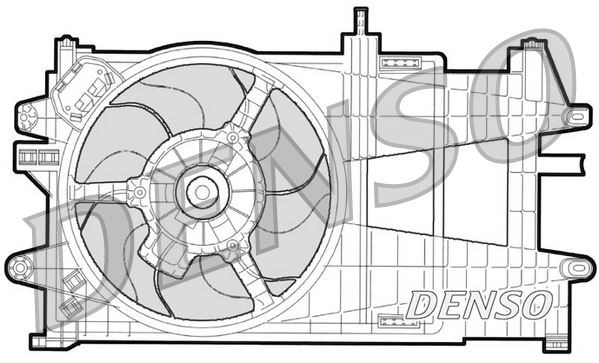 Fiat Punto Radyatör Fanı DENSO
