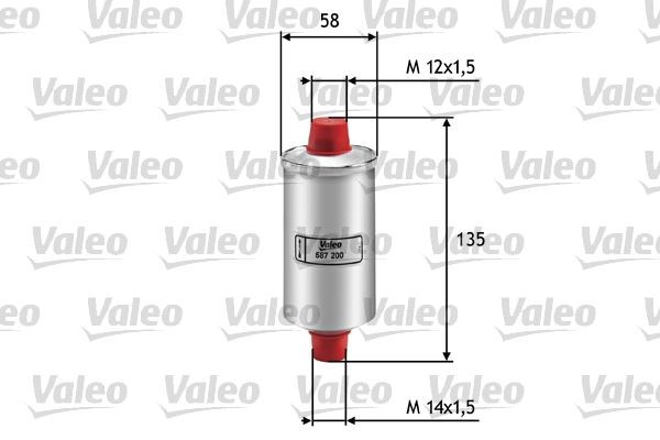 Fiat Punto I Yakıt Benzin Filtresi 1.1 55 VALEO