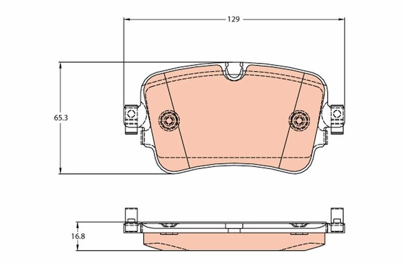 Audi Q7 Arka Balata TRW