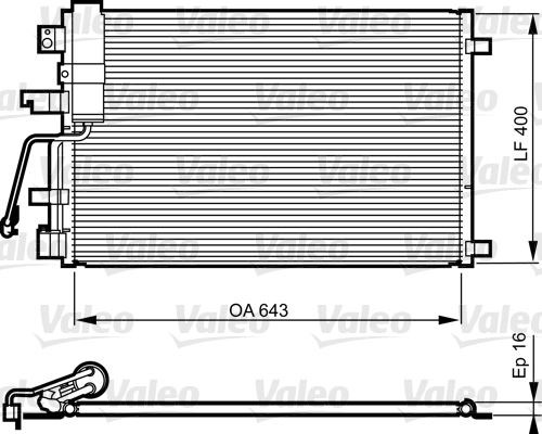 Nissan Qashqai Kondenser VALEO