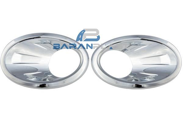 Nissan Qashqai Krom Sis Farı Çerçevesi BARAN