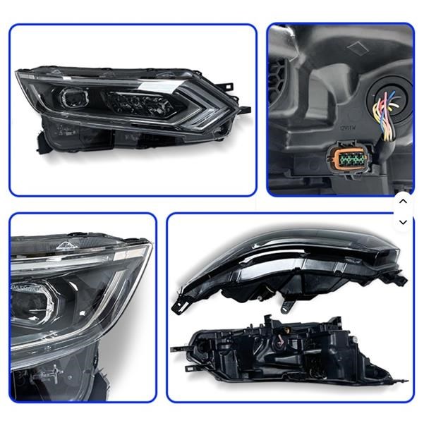 Nissan Qashqai 2017- Sağ Ön Far LED'li DOGAN-