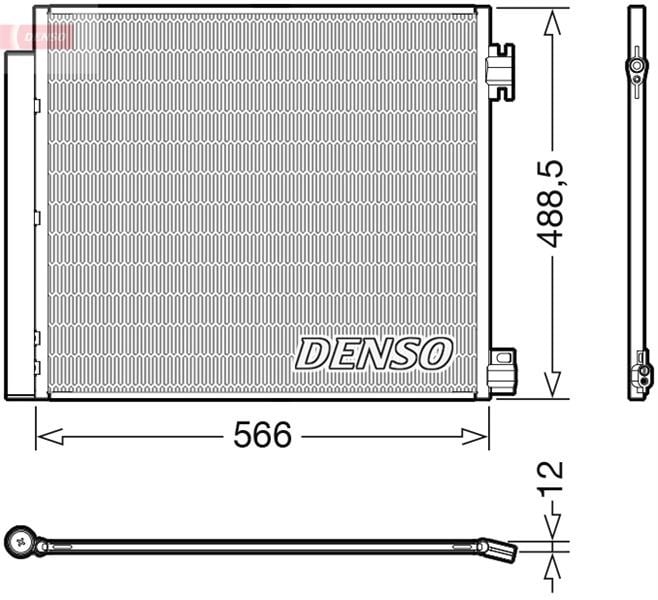 Nissan Qashqai Klima Radyatörü Kondenser DENSO