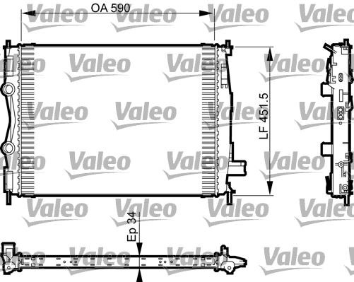 Nissan Qashqai Radyatör 1.6 DCI VALEO