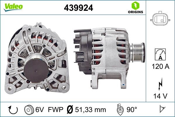 Nissan Qashqai 2.0L Alternatör VALEO
