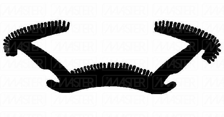 Renault R12 Arka Cam Kadifeli Fitil 193cm STANDARD-PROFIL