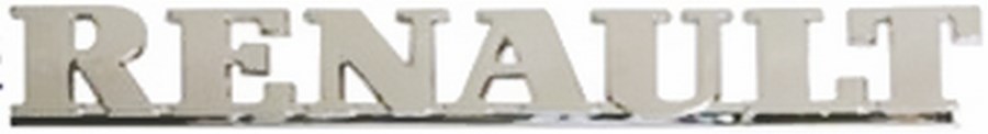 Renault R19 R21 Arka Yazı Monogram OKSA