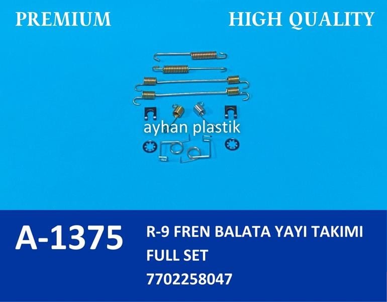 Renault R9 Fren Balata Yay Takımı AYHAN