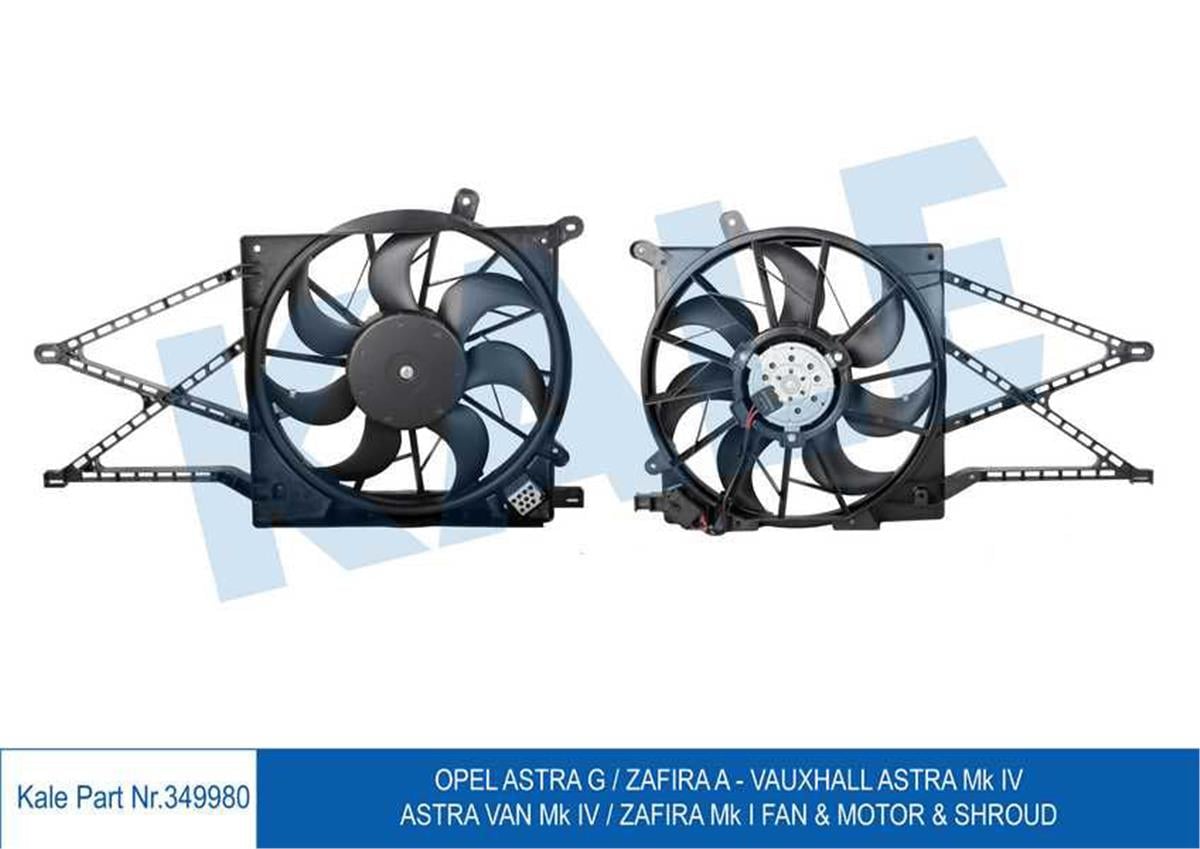 Radyatör Fan Davlumbazı Astra G 98 Zafıra A 1.2/1.4 16V 1.6I 98 K