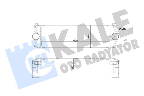 Renault Mascott Intercooler Euro3 3.0DXI KALE-RADYATOR