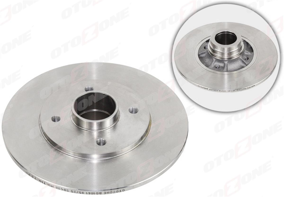 Renault Clio 2 (98-10) Fren Diski Arka