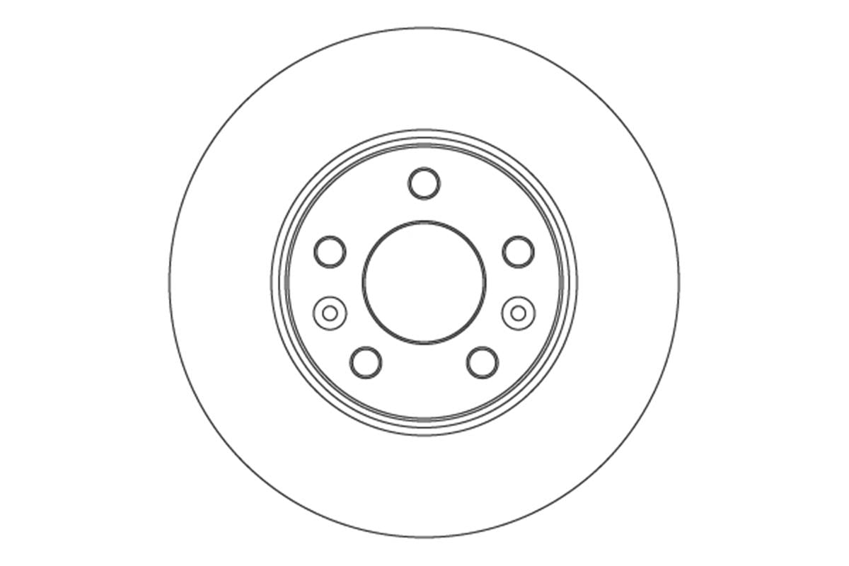 Renault Megane 4 (2015>) Talisman (2015>) Ön Fren Diski 402062000R