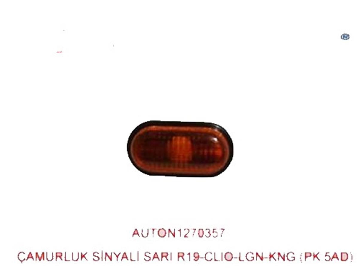 Renault R19 Clio Megane Laguna Çamurluk Sinyali Sarı 7700822136-7700847334