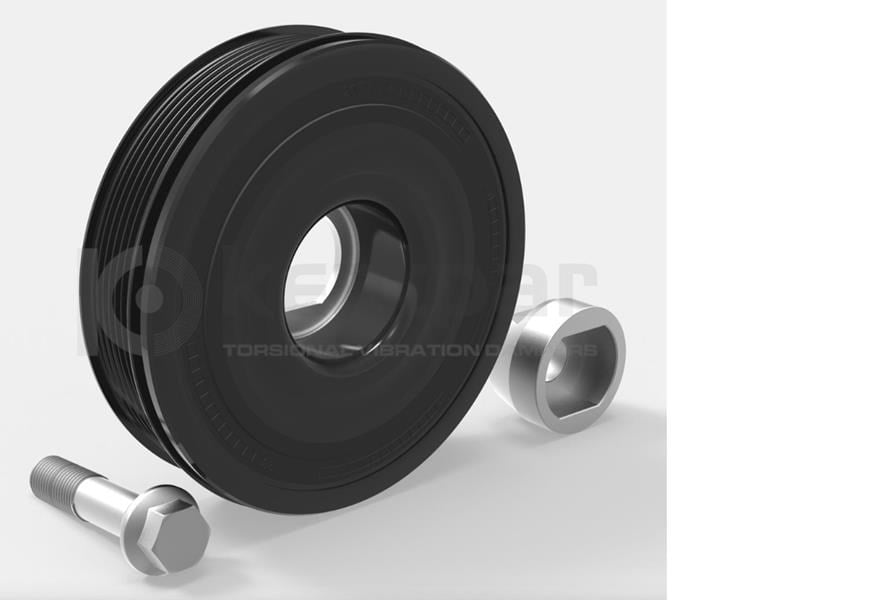 Renault 2.0 DCİ Krank Kasnağı [Kit Ürün 1 Adet Cıvata ve 1 Adet Pul] KENTPAR