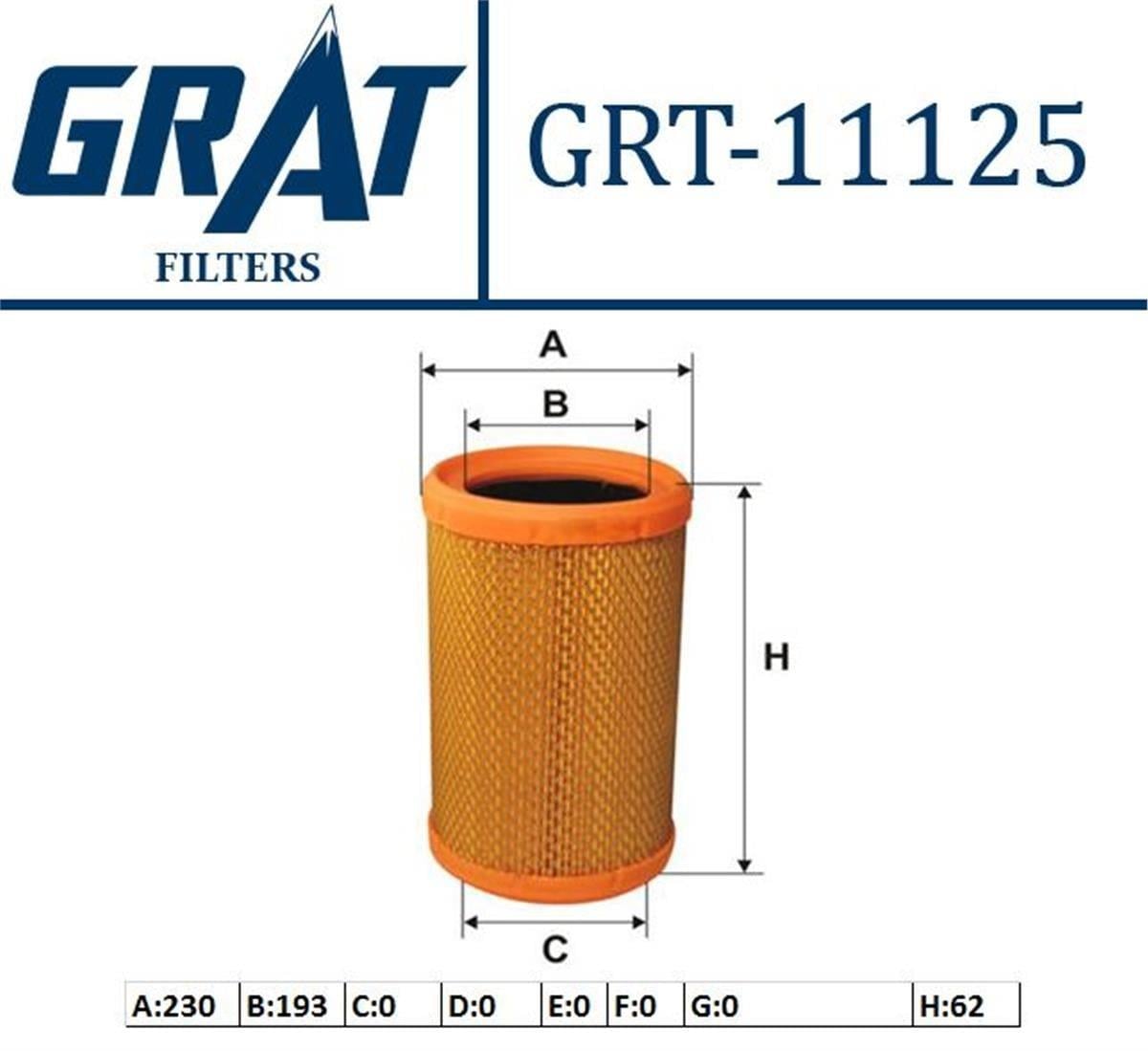 Renault Clio I/2 Kangoo/Twingo 1.2 Hava Filtresi Grat