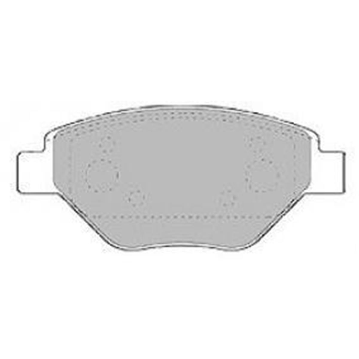 Renault Megane 2 (2002-2008) Ön Fren Balatası 54X122x18 7701207673-410609192R