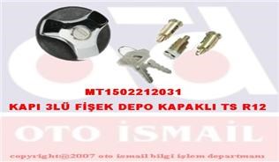 Renault 12 TS Metal Kapı 3'lü Fişek Depo Kapaklı MITA