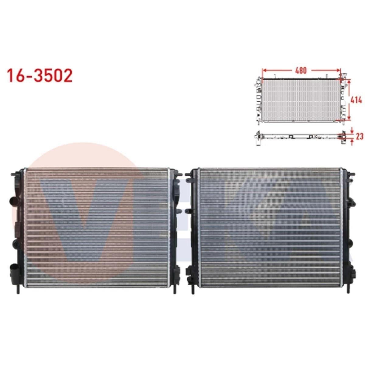 Renault Clio Symbol Su Radyatörü 1.5 Dcı (M/T) 1998-2005 Veka 8200742598