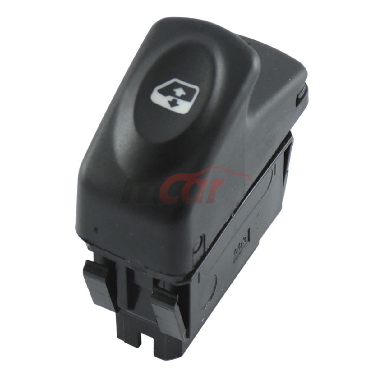 Renault Clio Kangoo Megane Cam Açma Anahtarı Mcar Gri 5 Pin