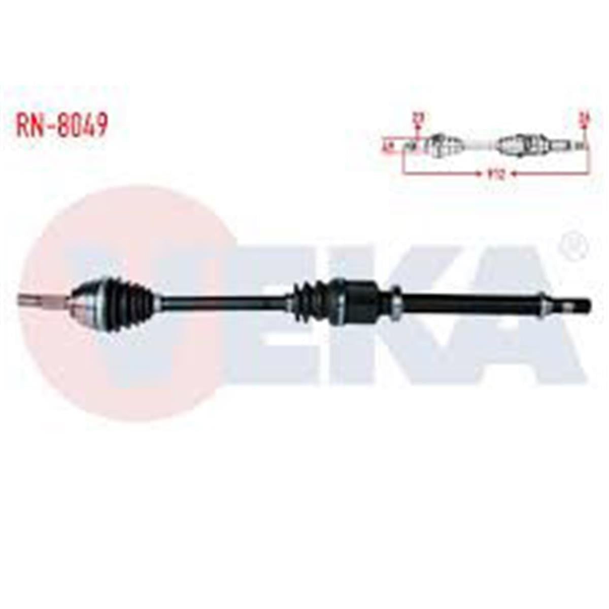 Renault Megane 2 Komple Aks Sağ Veka 8200246665