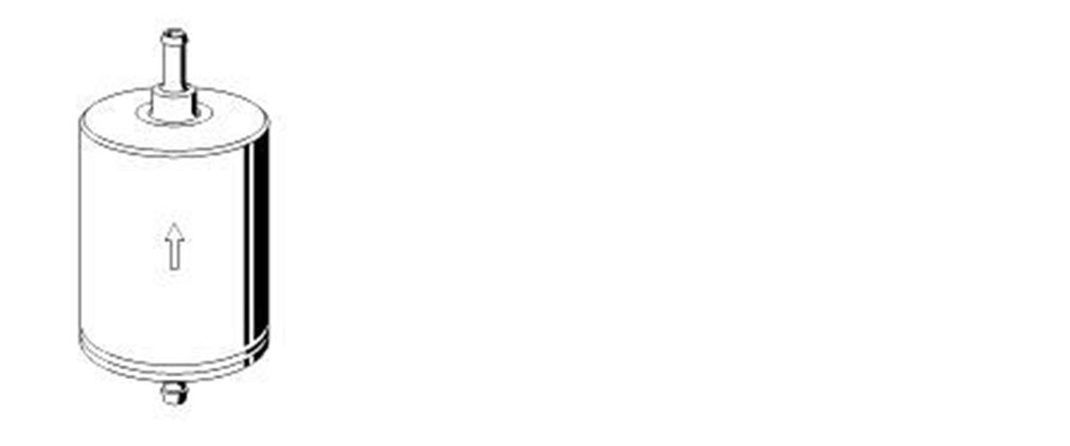 Renault R19 R21 Clio I Laguna Volkswagen Jetronik Filtre Bosch 1.2-1.4-1.8 1H0201511a