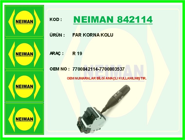 Renault R 19 Far Korna Kolu BESCHER