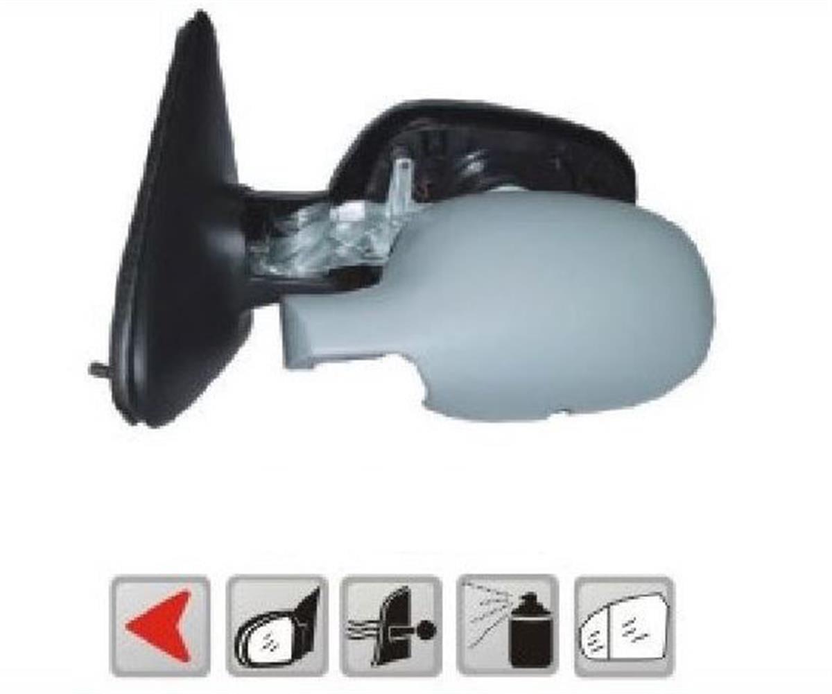 Renault Megane 99-03 Dış Dikiz Aynası Sol Mekanik Astar Viewmax