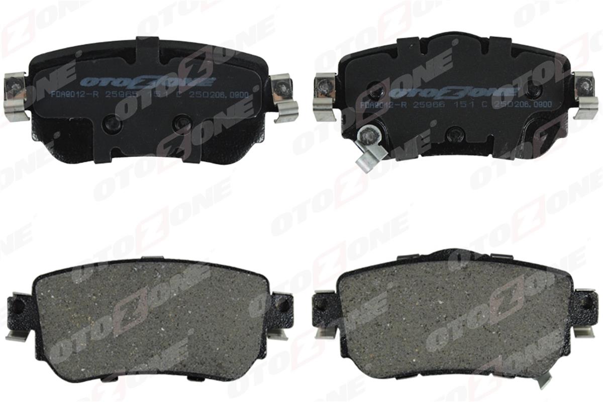 Renault Kadjar Nissan Qashqai Arka Fren Balata 440605889R-440606633R-D40604ca