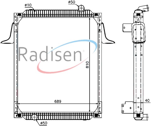 Renault Premium Radyatör RADISEN