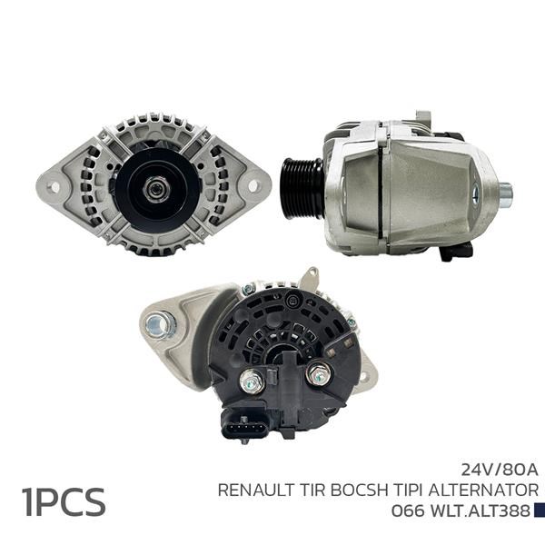 Renault Tır Bosch Tipi Alternatör Şarj Dinamosu 24V 80A VOLTECH