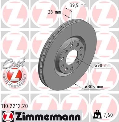 Jeep Renegade Compass Alfa Romeo 159 Giulietta Fiat 500X Ön Fren Diski... ZIMMERMANN