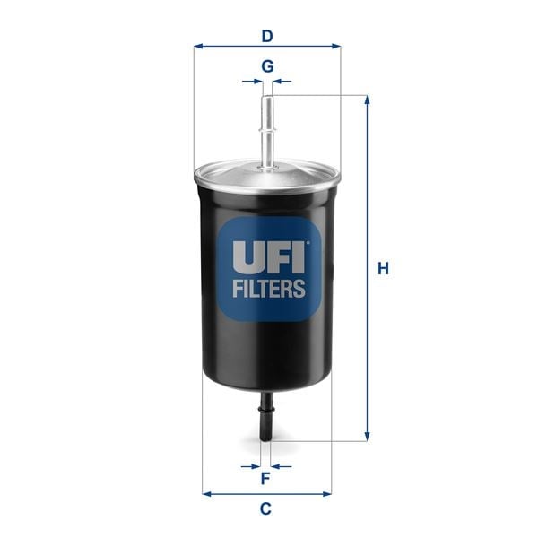 Volvo Yakıt Filtresi [Tırnaklı] UFI