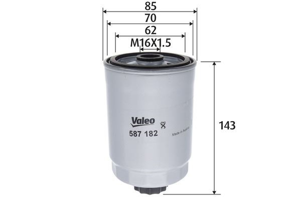 Saab 9-5 Yakıt Filtresi VALEO