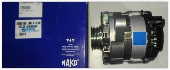 DK Klimalı Hidrolik Direksiyon Alternatör AA125R 14V 65A MK2B MAKO