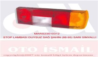 Tofaş Şahin Stop Lambası Duysuz Sarı Sinyalli Sağ MARS-